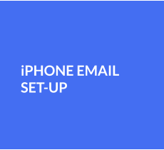 iPHONE EMAIL SET-UP